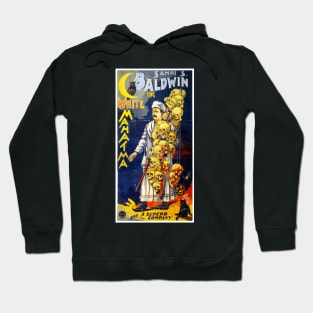 Vintage Magician Poster USA Baldwin Hoodie